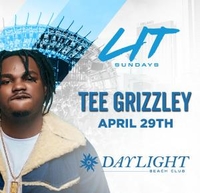 Tee Grizzley at DAYLIGHT Beach Club at Daylight Beach Club on Sun 4/29