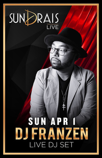 SUNDRAIS W DJ FRANZEN at Drai's Nightclub on Sun 4/1
