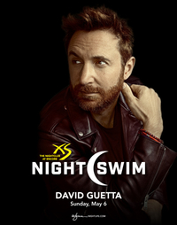 DAVID GUETTA - NIGHTSWIM at XS Nightclub on Sun 5/6
