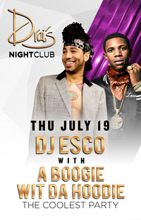 DJ ESCO W A BOOGIE WIT DA HOODIE at Drai's Nightclub on Thu 7/19