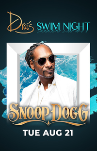 SNOOP DOGG at Drai's Nightclub on Tue 8/21