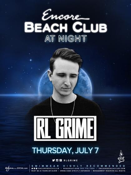 RL Grime at Encore Beach Club on Thursday, July 7 | Galavantier