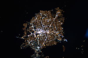 Vegas from space