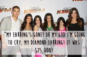 kardashian earring